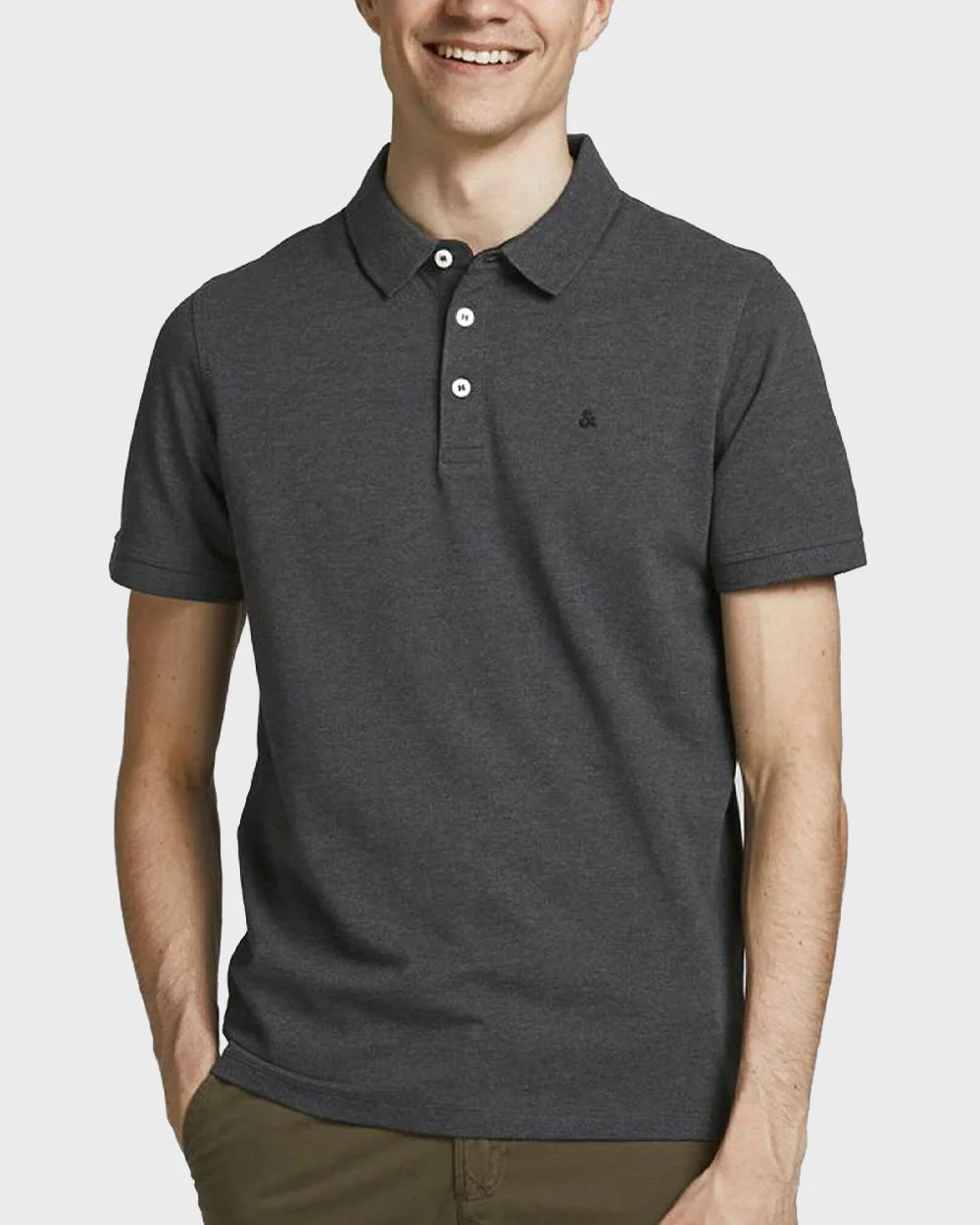 Φωτογραφία προϊόντος: Jack & Jones Polo Shirt - 12136668 ΑΝΘΡΑΚΙ
