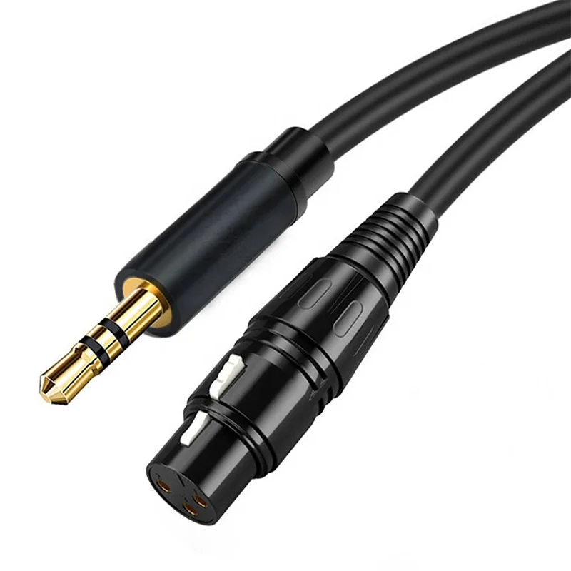 Φωτογραφία προϊόντος: 3.5mm 3 poles - XLR female audio cable 2m