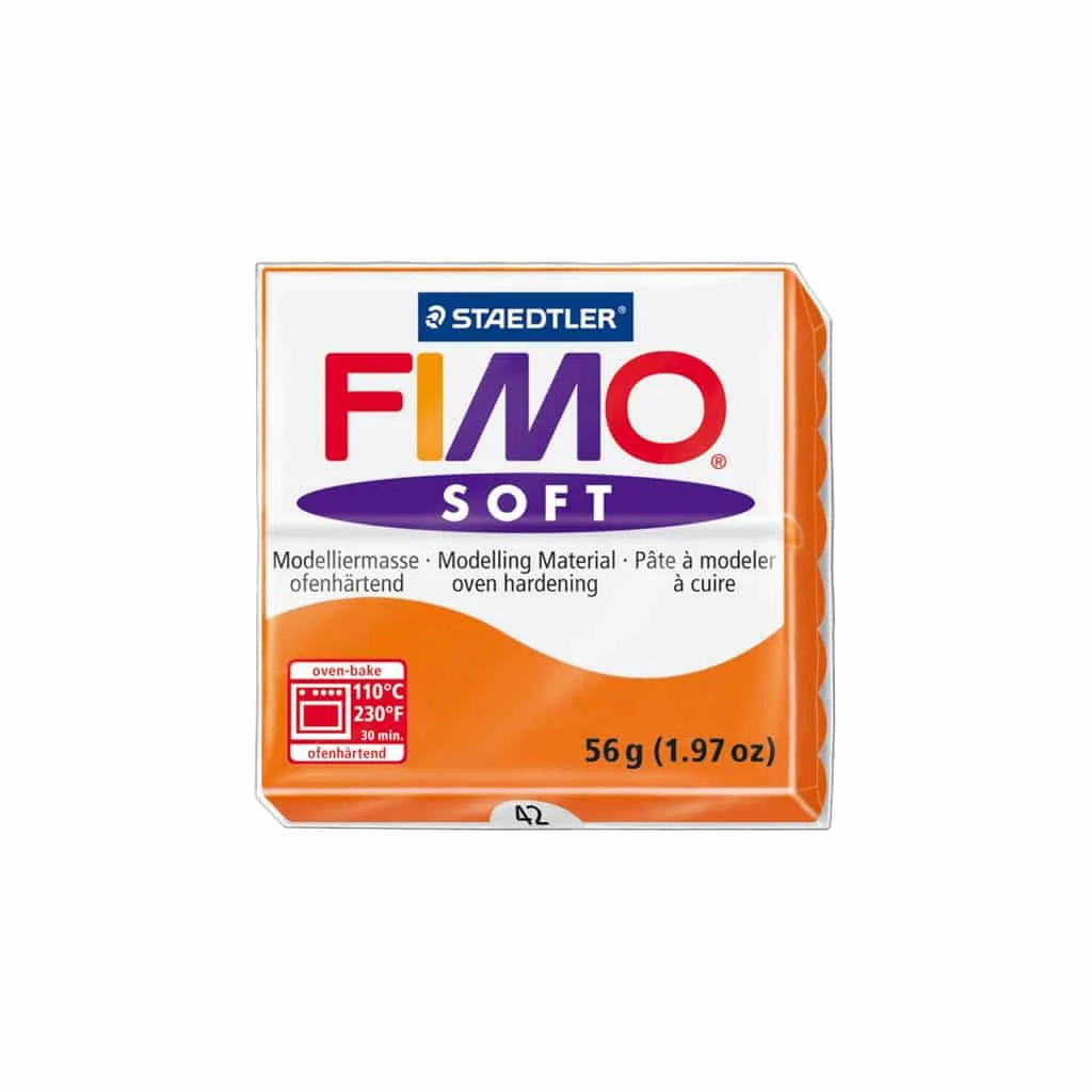 Φωτογραφία προϊόντος: FIMO Staedtler Soft Μανταρινί (Mandarine) 042