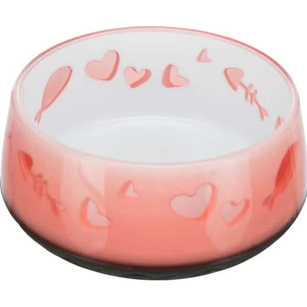Φωτογραφία προϊόντος: Μπολ γάτας Lovely Cat Ροζ 0,3lt/12cm Trixie