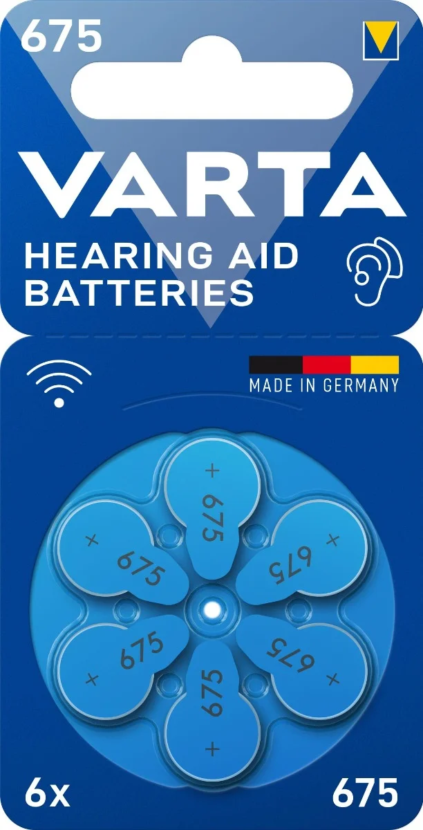 Φωτογραφία προϊόντος: VARTA Hearing Aid 675 (6 τμχ)