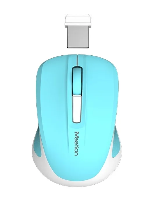 Φωτογραφία προϊόντος: Meetion Silent Mini 2.4G Οπτικό Ασύρματο Ποντίκι (Κυανό)