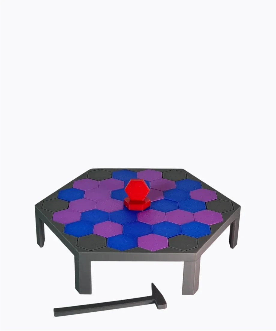 Φωτογραφία προϊόντος: Hexagon Fall – Επιτραπέζιο 3D