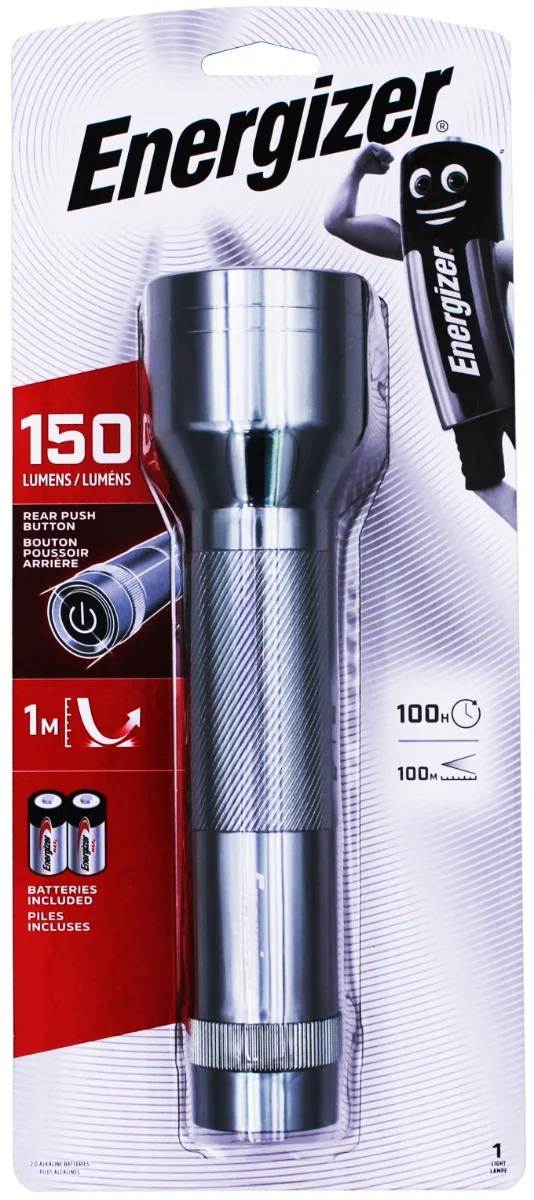 Φωτογραφία προϊόντος: Flashlight ENERGIZER Metal LED 2x D