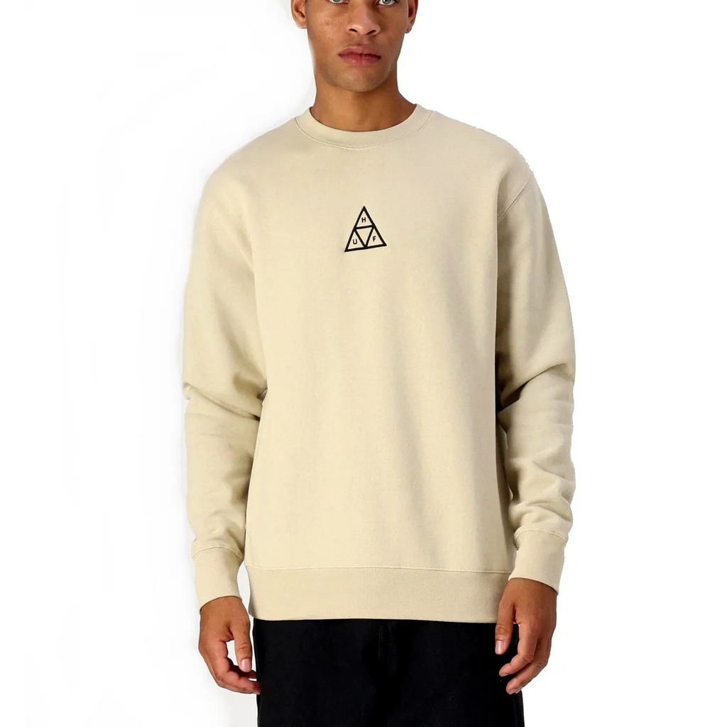 Φωτογραφία προϊόντος: Huf Set Triple Triangle Crewneck (sand)