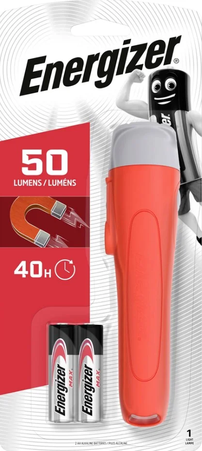 Φωτογραφία προϊόντος: ENERGIZER Magnet Plastic LED 2xAA 50lm