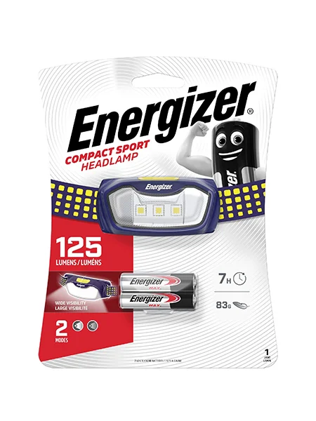 Φωτογραφία προϊόντος: ENERGIZER Compact Sport Headlight 125lm incl. 2xAAA