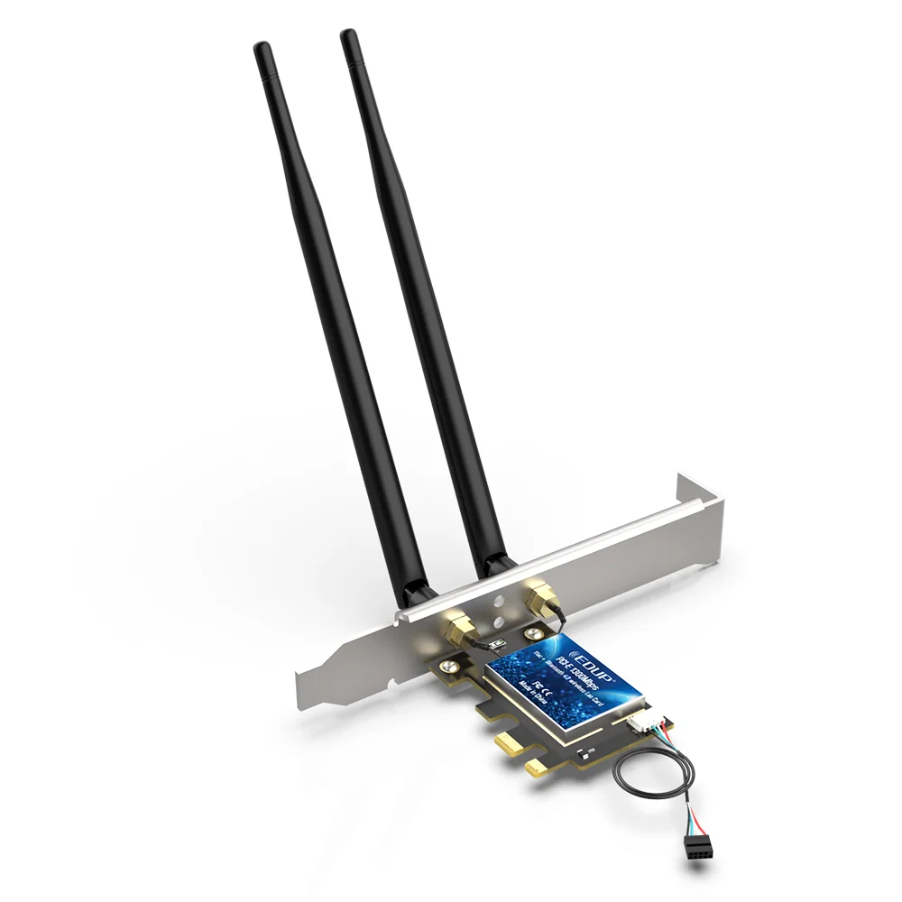 Φωτογραφία προϊόντος: EDUP EP-9632 AC1200 WiFi + Bluetooth 4.2 Network Card