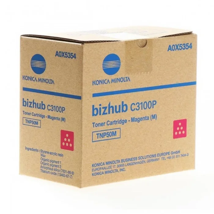 Φωτογραφία προϊόντος: Konica Minolta Toner Laser Konica-Minolta BizHub C3100P TNP-50M Magenta 5k