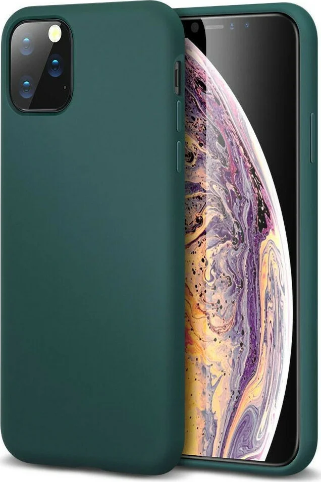 Φωτογραφία προϊόντος: Silicon case for iPhone 11 Pro forest green GSM096348