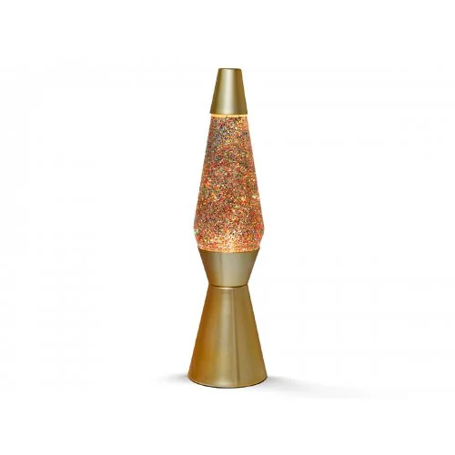 Φωτογραφία προϊόντος: itotal Λάμπα Lava Gold Glitter Lamp