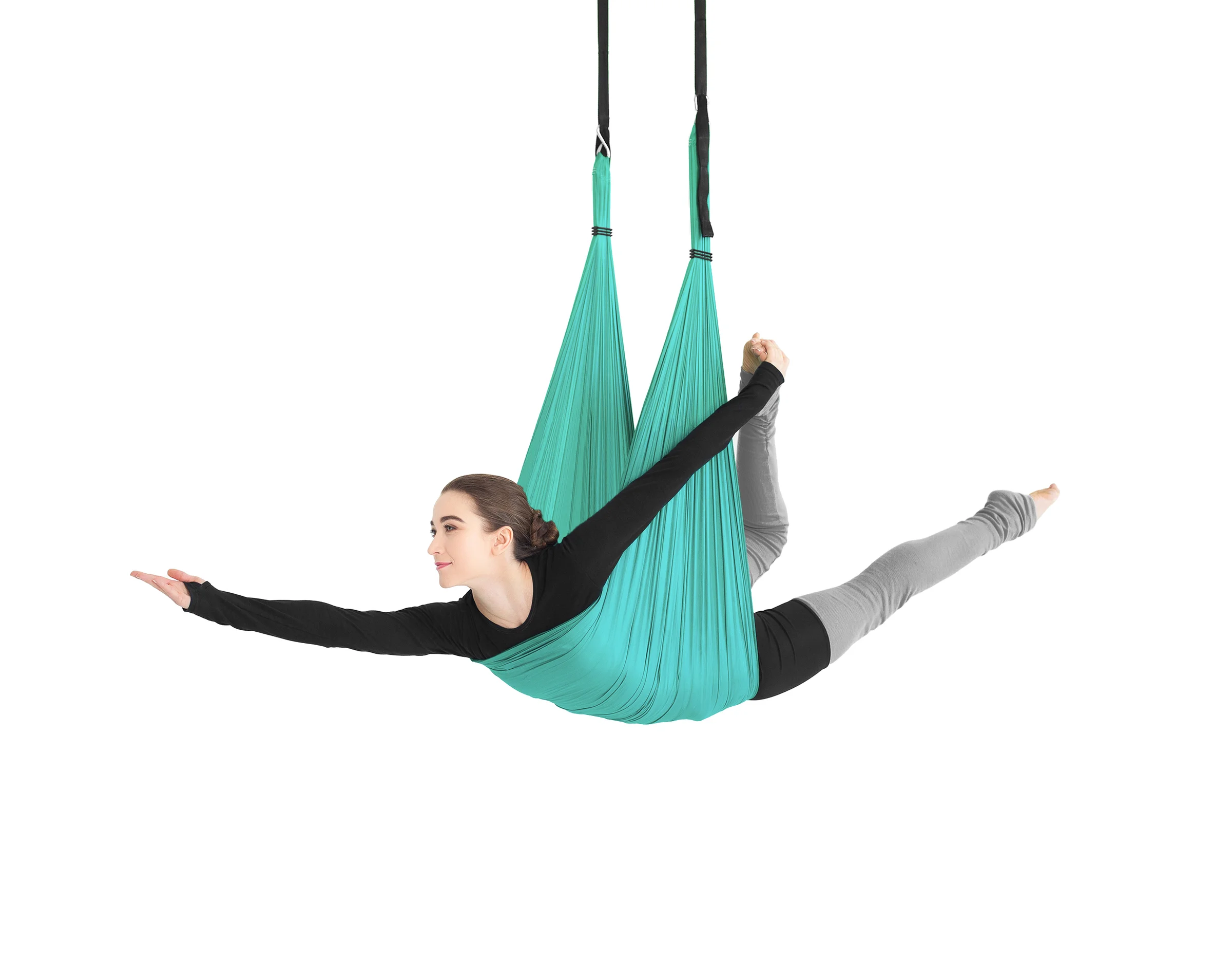 Φωτογραφία προϊόντος: Κούνια Yoga AMILA 40D (Less Elastic) 5m Emerald AMILA 96925