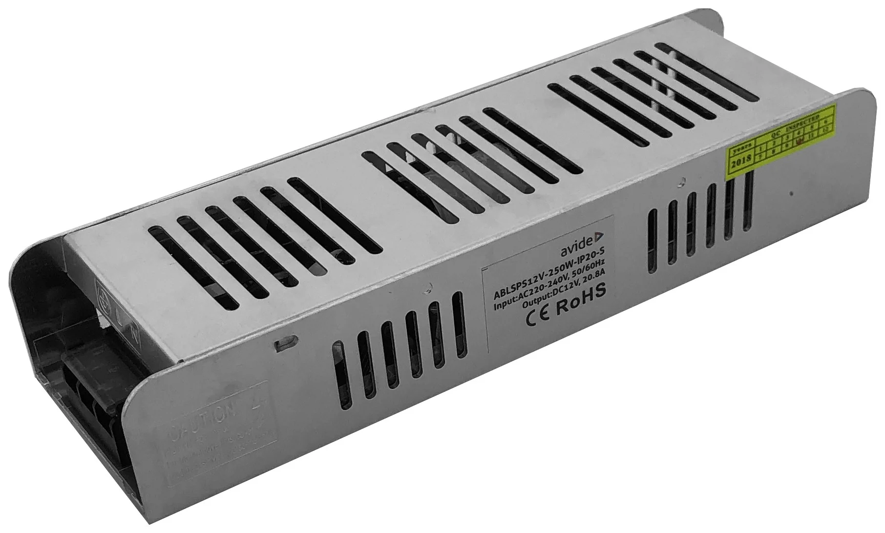 Φωτογραφία προϊόντος: Avide Τροφοδοτικό 12V 250W IP20 Slim