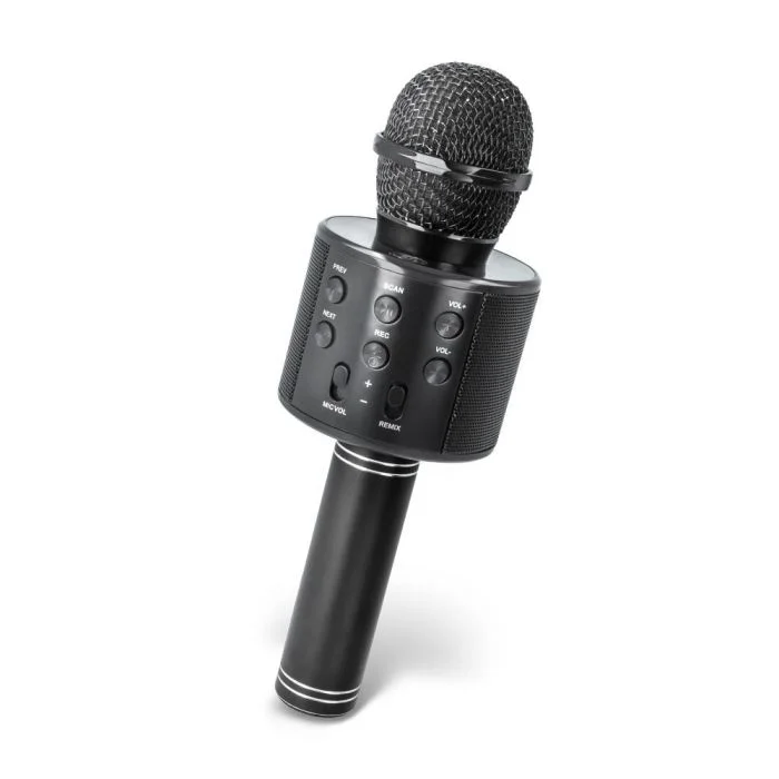 Φωτογραφία προϊόντος: Forever BMS-300 Microphone with Bluetooth Speaker Ασύρματο Μικρόφωνο Karaoke - Black