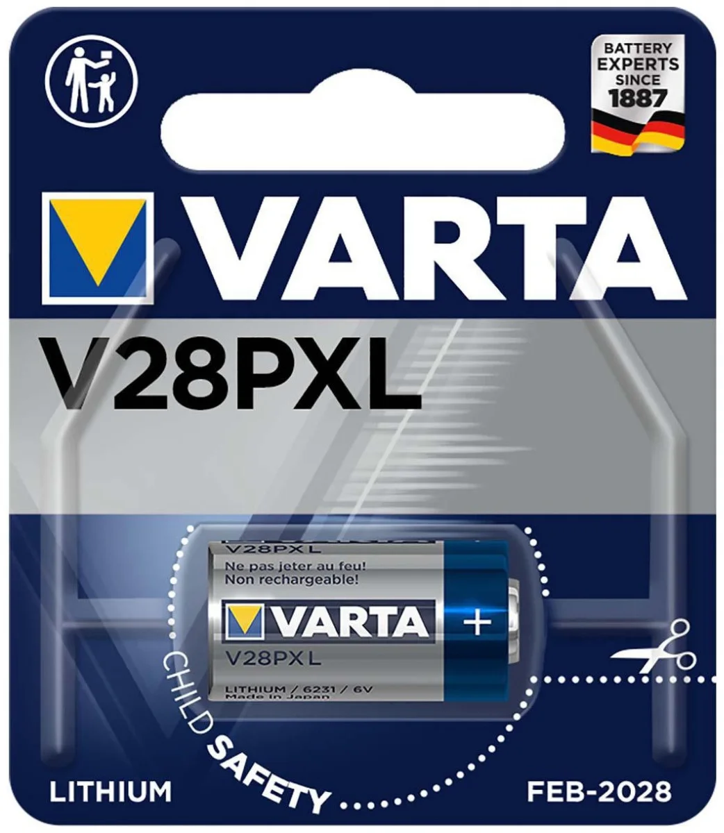 Φωτογραφία προϊόντος: Varta Λιθίου V28 PXL (1τμχ)