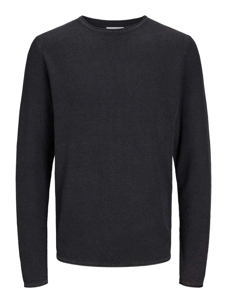 Φωτογραφία προϊόντος: jack and jones JACK+JONES JJDEAN KNIT CREW NECK AW24 12260832(BLACK)