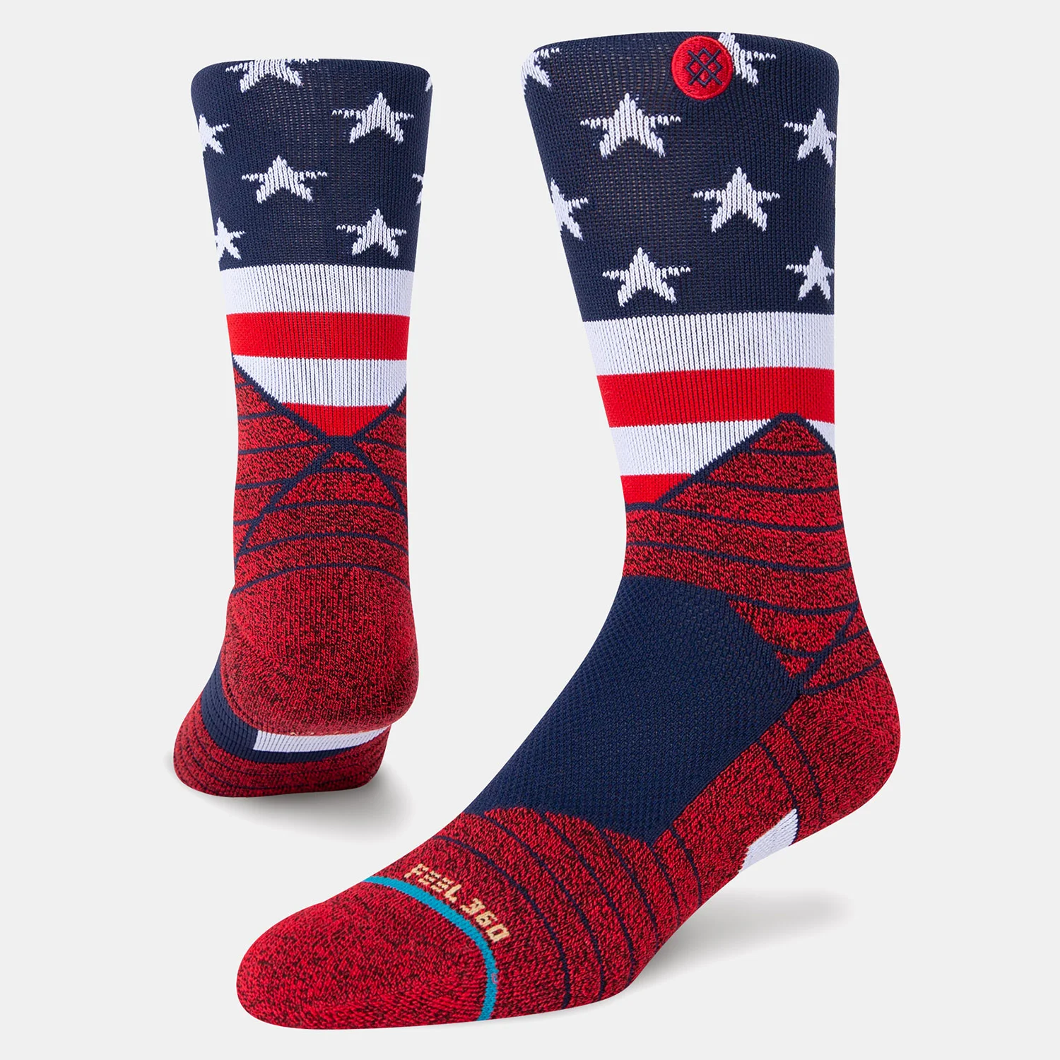 Φωτογραφία προϊόντος: Stance American Crew Socks (red)