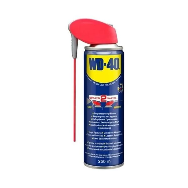 Φωτογραφία προϊόντος: WD-40 Αντισκωριακό – Λιπαντικό Σπρέι με Διπλό Σύστημα Ψεκασμού 250ml