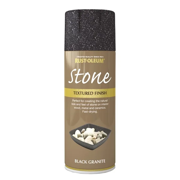 Φωτογραφία προϊόντος: Rust-Oleum Stone Black Granite Spray (Μαύρος Γρανίτης)
