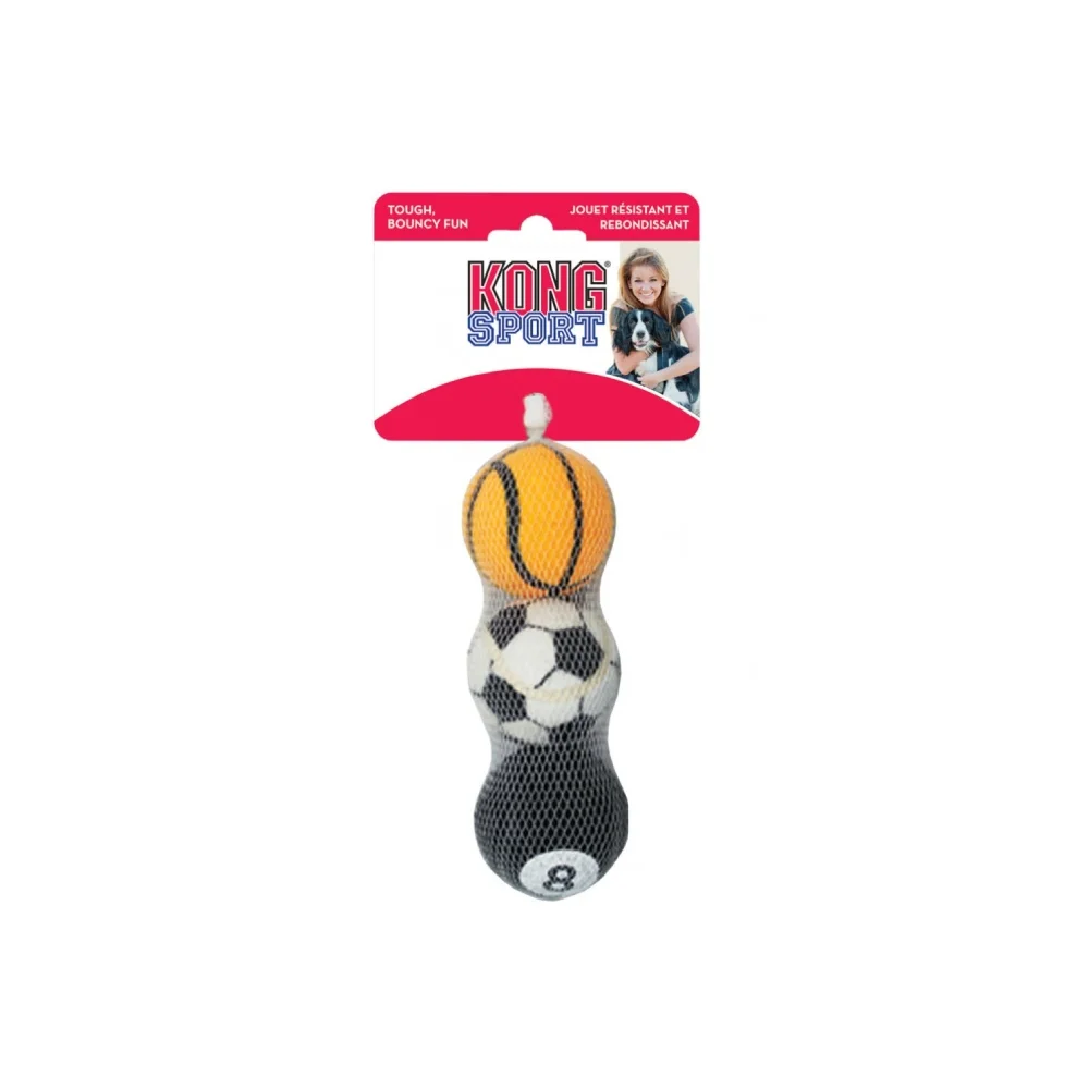 Φωτογραφία προϊόντος: Kong Παιχνίδι Σκύλου Sport Balls Medium 3τμχ