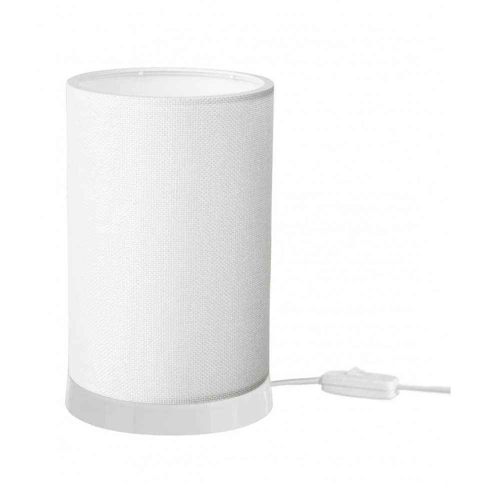 Φωτογραφία προϊόντος: Heronia TL-07/H-01 WHITE/CREAM-WHITE ΠΟΡΤΑΤΙΦ ΚΥΛΙΝΔΡΙΚΟ ΑΜΠΑΖΟΥΡ Ε/27