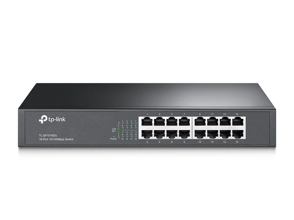 Φωτογραφία προϊόντος: Desktop-Rackmount Switch TP-Link TL-SF1016DS 10-100Mbps