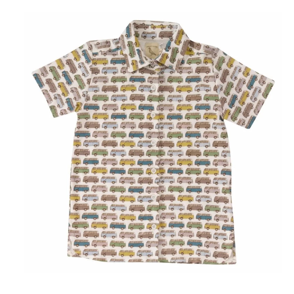 Φωτογραφία προϊόντος: Printed jersey shirt campervans Pigeon