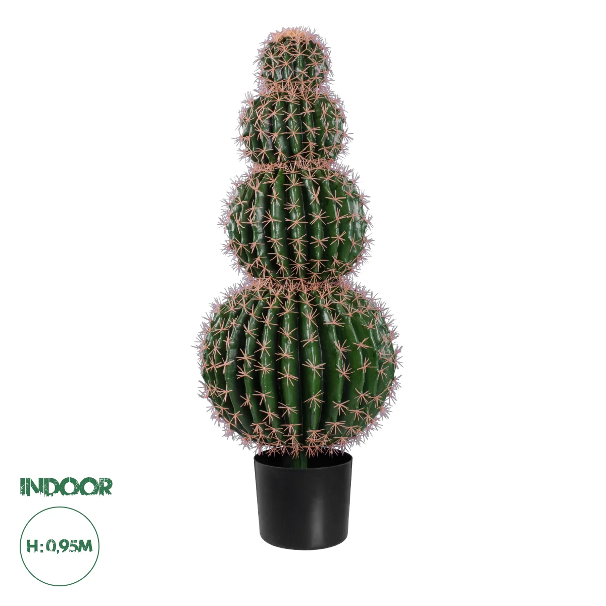 Φωτογραφία προϊόντος: GloboStar(R) Artificial Garden FEROCACTUS 20138 Τεχνητό Διακοσμητικό Φυτό Φερόκακτος Υ95cm - - 20138