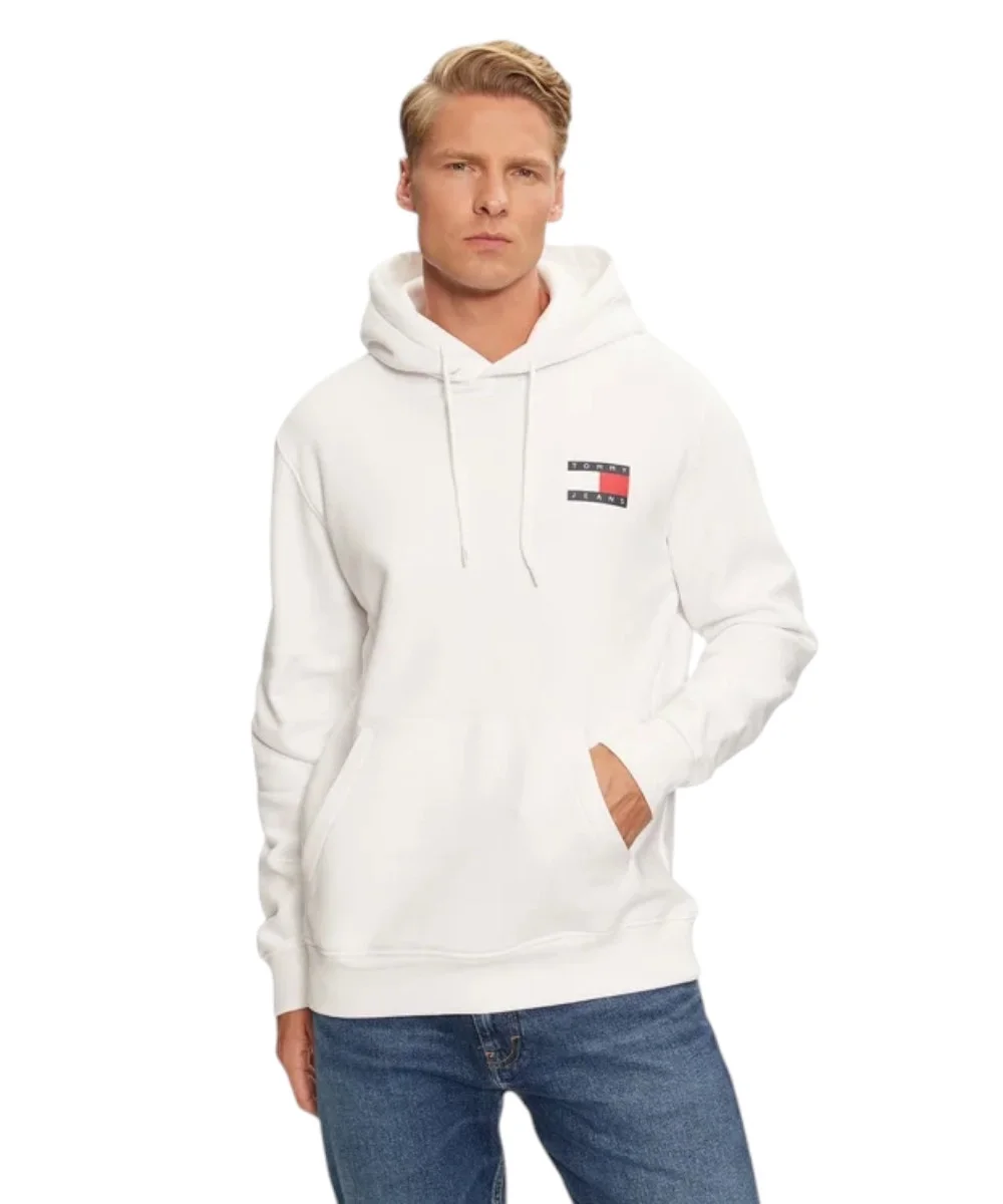 Φωτογραφία προϊόντος: Tommy Hilfiger - Ανδρικό Φούτερ Essential DM0DM20738-YBR Λευκό
