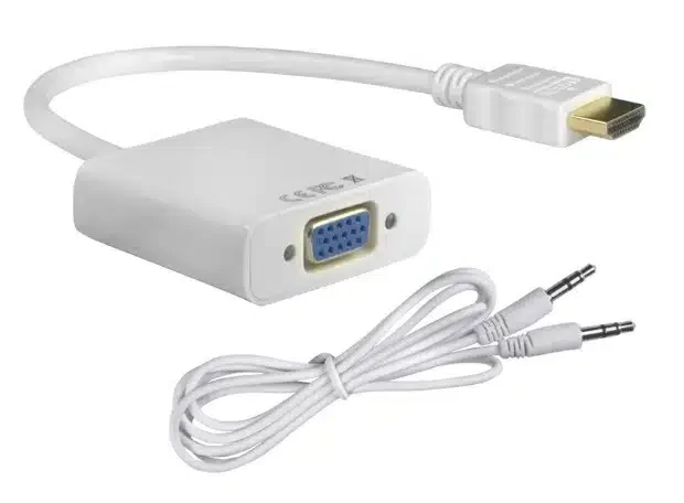 Φωτογραφία προϊόντος: Αντάπτορας HDMI σε VGA Powertech (Λευκό)