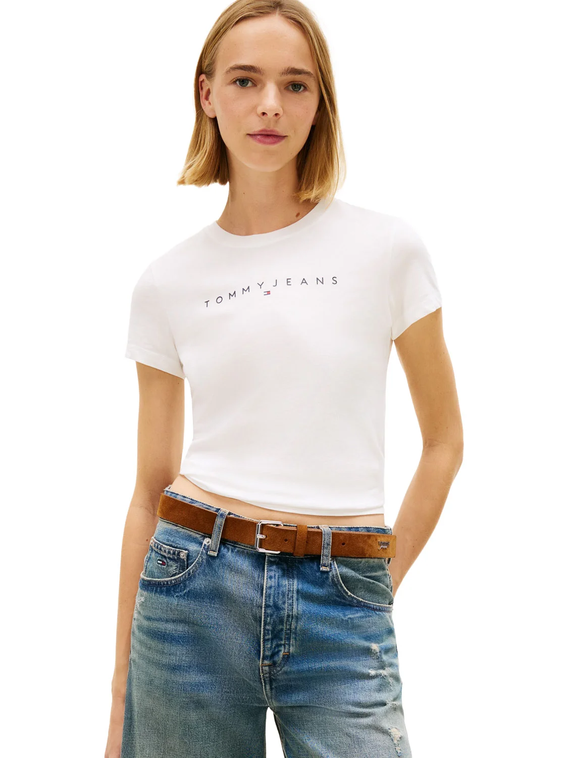 Φωτογραφία προϊόντος: T-shirt Tommy Hilfiger Ecru
