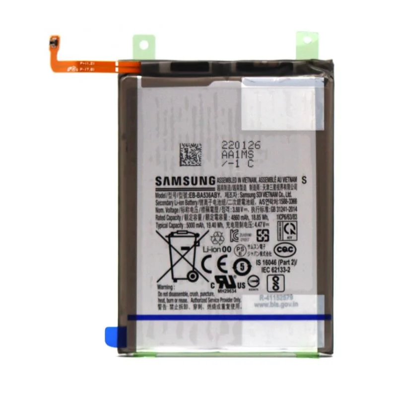 Φωτογραφία προϊόντος: Μπαταρία Samsung EB-BA536ABY A336B Galaxy A33 5G/ A536B Galaxy A53 5G (Original)
