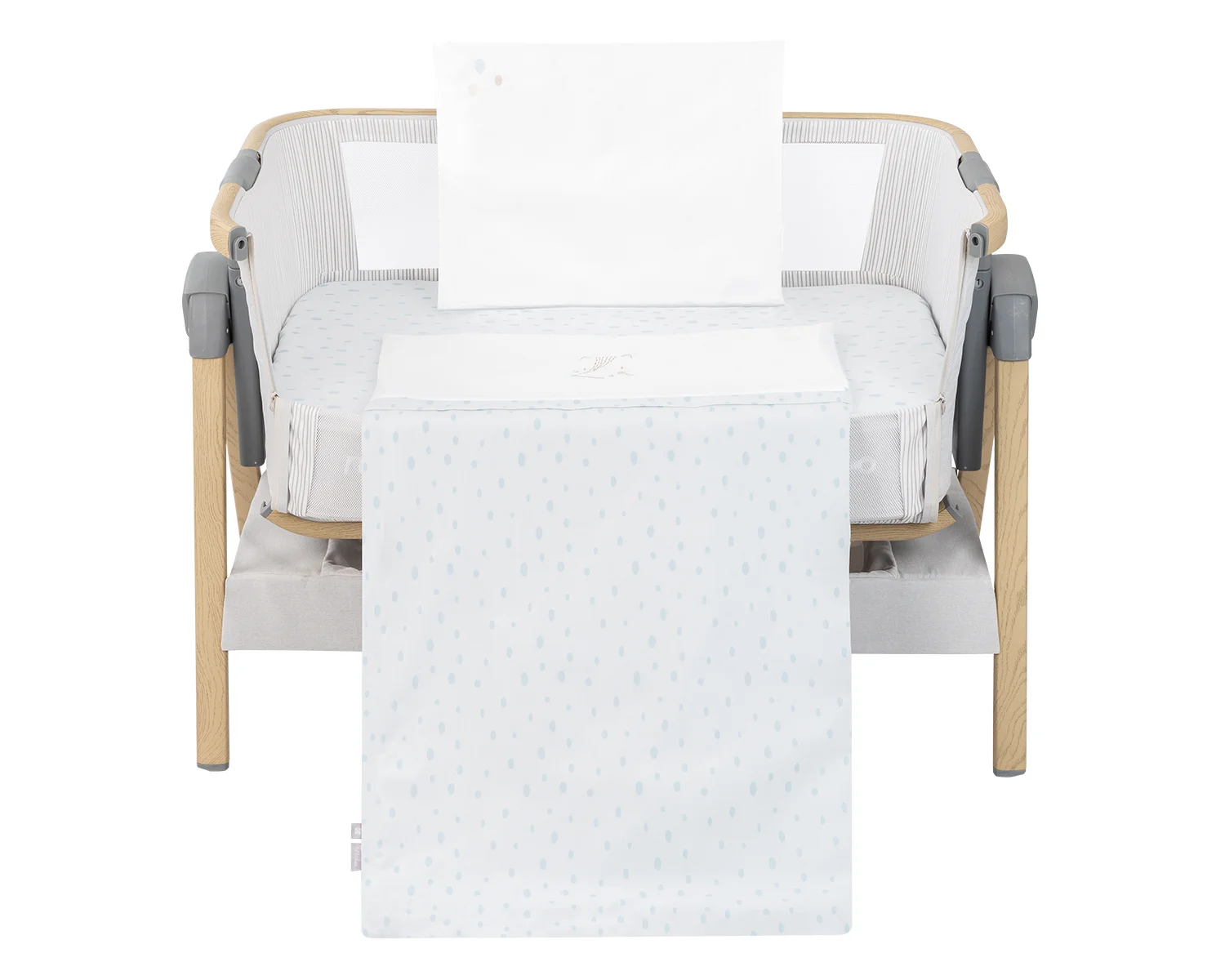 Φωτογραφία προϊόντος: Kikka Boo - Mini cot bedding set 5pcs Little Fox - 41101050057
