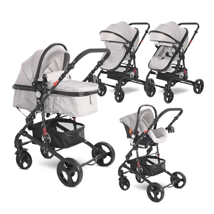 Φωτογραφία προϊόντος: LORELLI - BABY STROLLER ALBA CLASSIC SET GREY - 10021662110