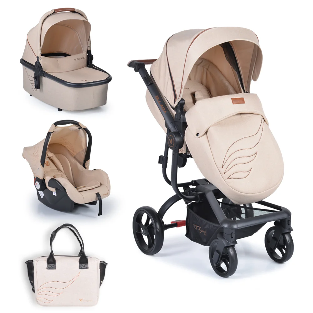 Φωτογραφία προϊόντος: CANGAROO - Baby stroller Ellada beige - 3800146235611