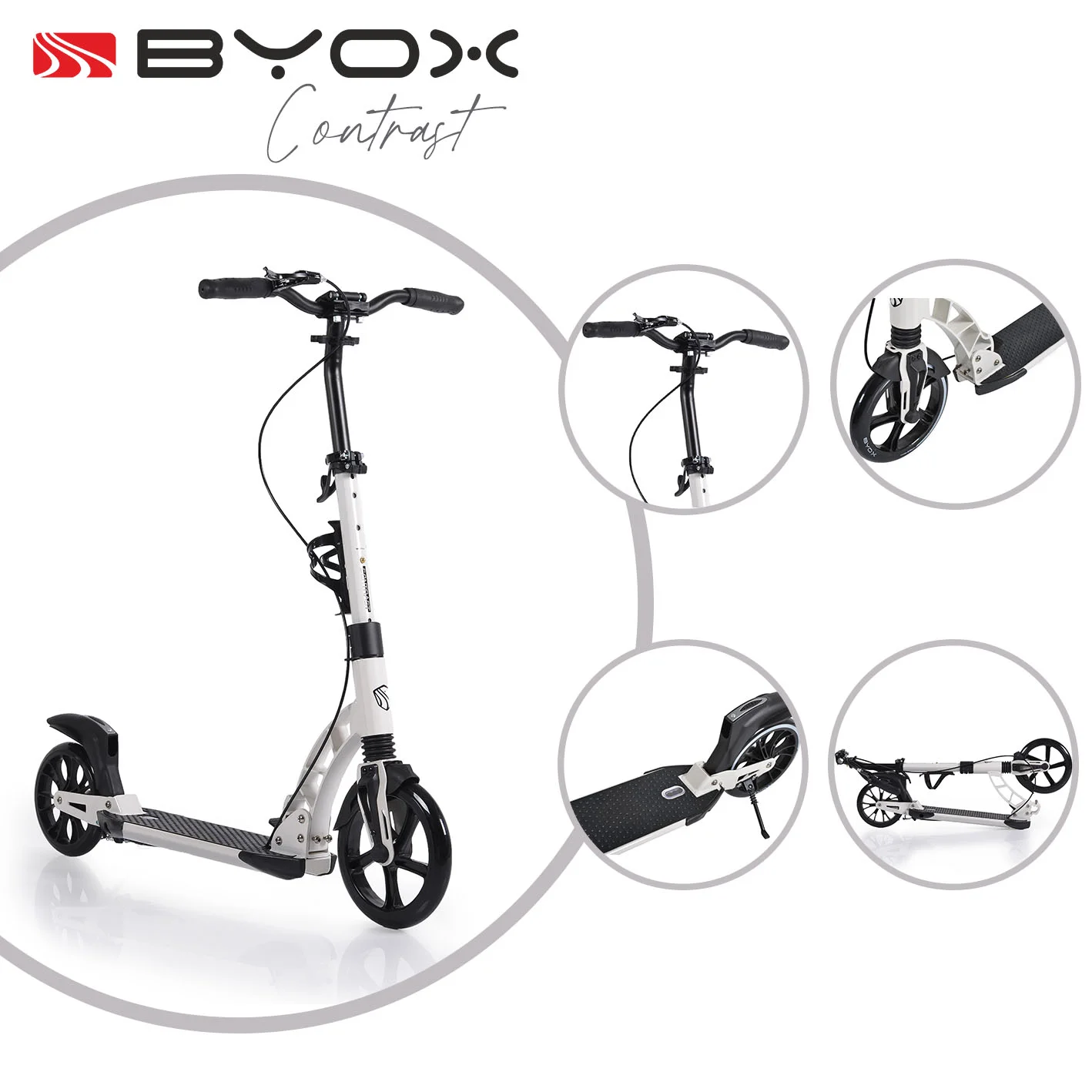 Φωτογραφία προϊόντος: BYOX - Scooter Contrast white - 3800146227579