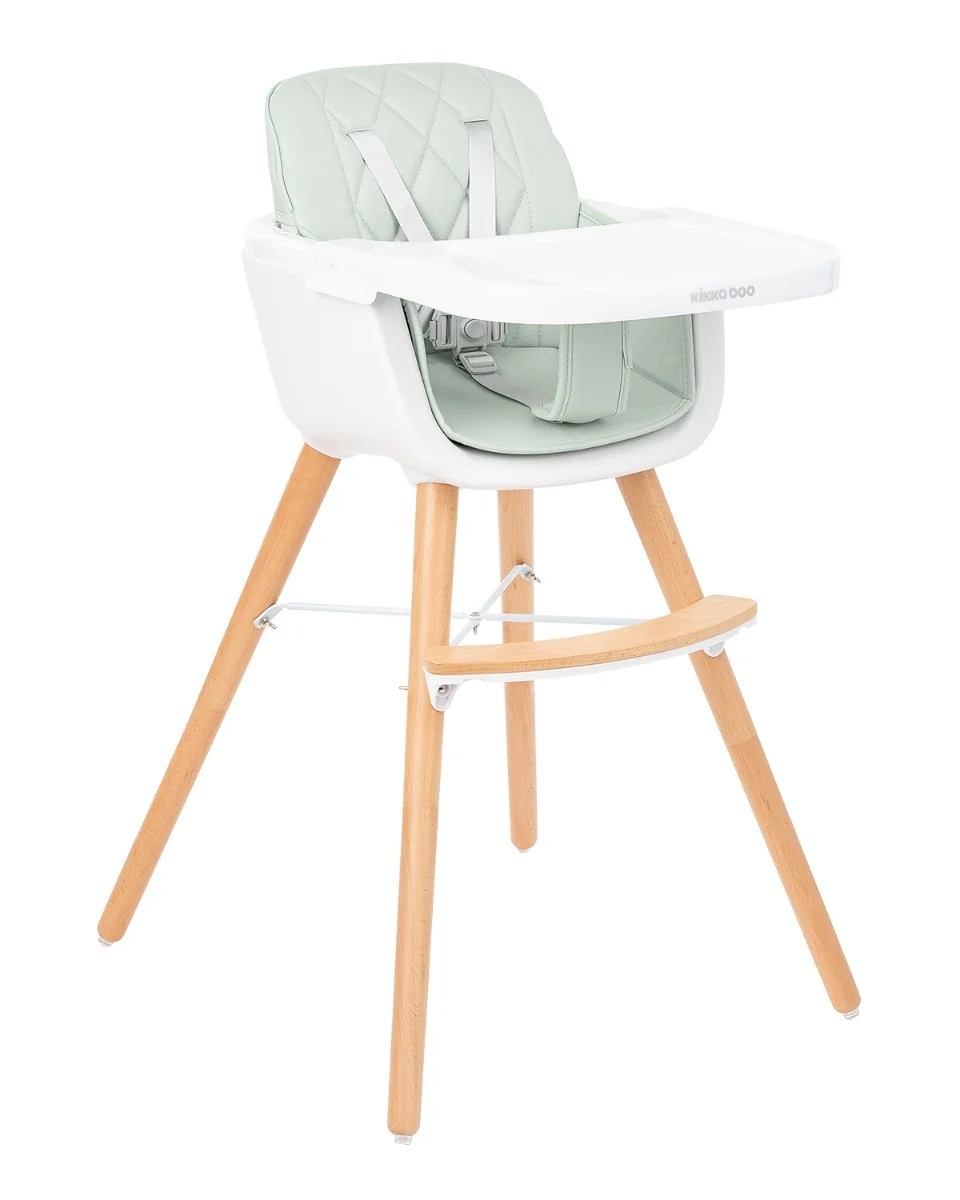 Φωτογραφία προϊόντος: Kikka Boo - Highchair 2in1 Woody Mint - 31004010131