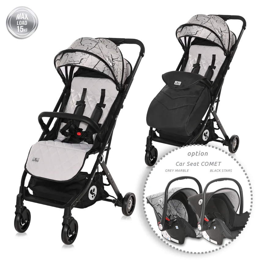 Φωτογραφία προϊόντος: LORELLI - BABY STROLLER MYLA GREY MARBLE - 10021592113