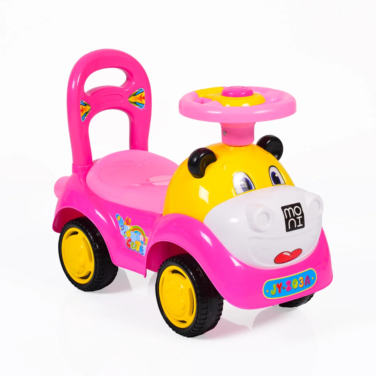 Φωτογραφία προϊόντος: MONI - Ride on car Super car pink color - 3800146241636