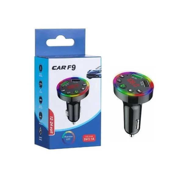 Φωτογραφία προϊόντος: OEM FM Transmitter F9 με Bluetooth / USB