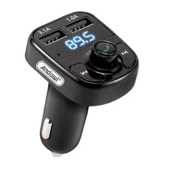 Φωτογραφία προϊόντος: OEM Andowl Q-C55 Car Mp3 Player Bluetooth Handsfree Πομπός FM Μαύρο