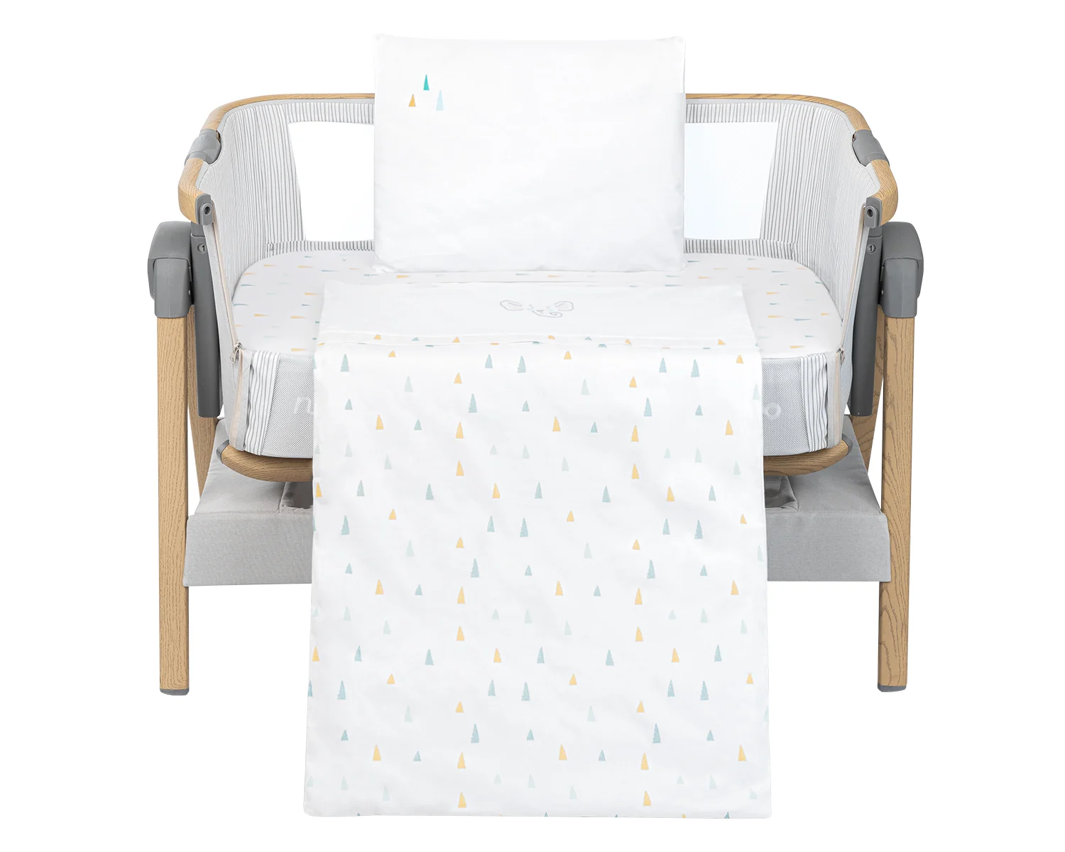 Φωτογραφία προϊόντος: Kikka Boo - Mini cot bedding set 5pcs Elephant Time - 41101050046
