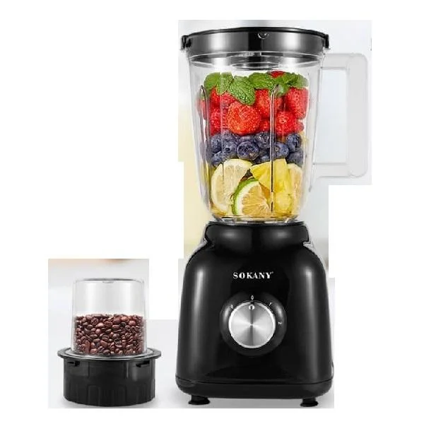 Φωτογραφία προϊόντος: OEM Sokany SK-168 2 σε 1 μπλέντερ, 500 W, χωρητικότητα δοχείου 1,5 λίτρων Μαύρο