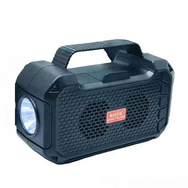 Φωτογραφία προϊόντος: OEM WSTER WS-5395 Ηχείο Bluetooth με Ραδιόφωνο Μαύρο