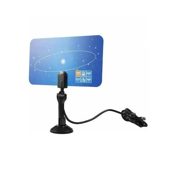 Φωτογραφία προϊόντος: OEM ARA-HDTV-5897 Εσωτερική Κεραία Τηλεόρασης (δεν απαιτεί τροφοδοσία) σε Μπλε Χρώμα Σύνδεση με Ομοαξονικό (Coaxial) Καλώδιο
