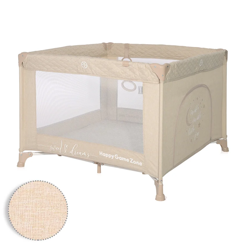 Φωτογραφία προϊόντος: LORELLI - PLAYPEN HAPPY GAME ZONE FOG BEIGE STAR - 10080532217