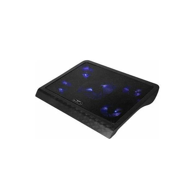 Φωτογραφία προϊόντος: OEM Marvo FN-33 Cooling Pad για Laptop έως 17" με 5 Ανεμιστήρες και Φωτισμό Blue Led