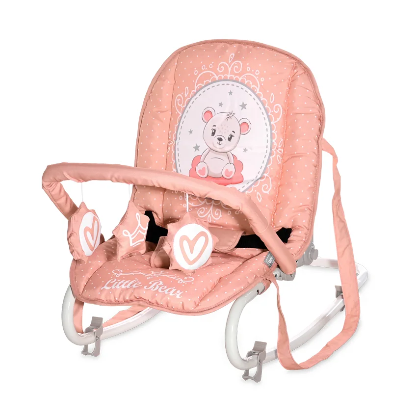 Φωτογραφία προϊόντος: LORELLI - BABY ROCKER ELIZA MELLOW ROZE BEAR - 10110142375