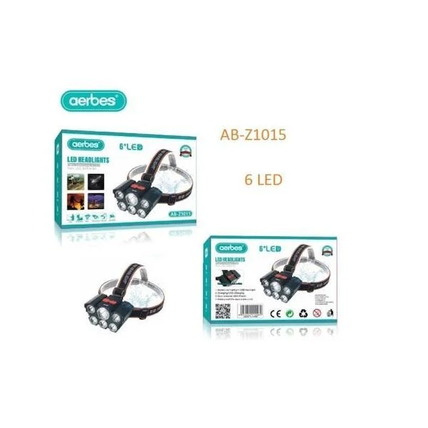 Φωτογραφία προϊόντος: OEM Φακός Κεφαλής LED AB-Z1015 Aerbes