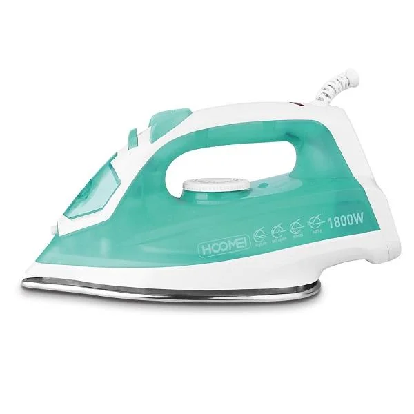 Φωτογραφία προϊόντος: OEM Σίδερο Ατμού 1800W 200ml με Συνεχόμενη Παροχή 20gr/min Hoomei HM-3835 Πράσινο